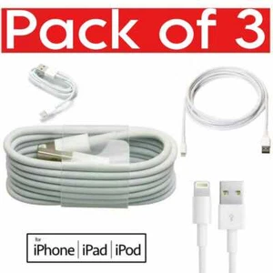 Genuine iPhone Charger For iPhone Long Cable USB Lead XR 11 12 Max 5 6 7 8 X XS - Picture 1 of 2