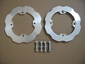 New Aluminum Dual Sprocket Guard Kawasaki KFX450 Year 2008 - UP - Bild 1 von 7