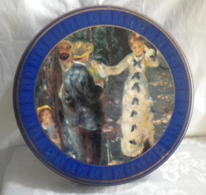 AUGUSTE RENOIR; La balancoire, 1876 Paris, Musee d'Orsay Rount Cookie Tin Box10 - Bild 1 von 6