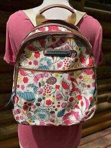 LILY BLOOM Backpack/Purse LOVECATS Print PREOWNED