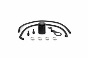 Mishimoto PVC Side Baffled Oil Catch Can Black Fits WRX 15-21 VA FA20DIT