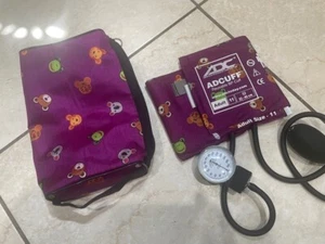 Reusable Large Adult BP Cuff American Diagnostic Corporation W/Case adult - Picture 1 of 7