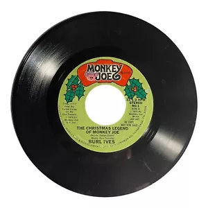 Burl Ives – It's Gonna Be A Mixed Up Xmas 7" Vinyl 1978 Monkey Joe Records - Picture 1 of 2