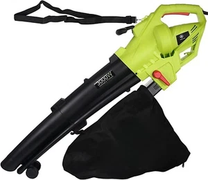 3000W Blattgebläse und Staubsauger, 3 in 1 Gartenblattreiniger, große Sammeltasche - Bild 1 von 7