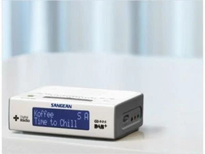 DCR-89 DAB+ FM RDS Digital Alarm Clock Radio White - Picture 1 of 2