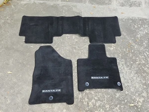 2024 2025 HYUNDAI Santa Fe Floor Mat 3 pieces 24 25 - Picture 1 of 9