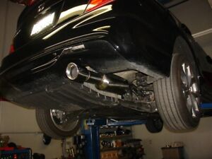 Injen T304 60mm Axle-Back Exhaust System For 2012-2015 Honda Civic Si