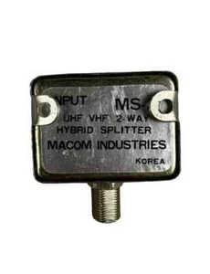Macom Industries 2 Way Hybrid Splitter UHF/VHF MS-2 Korea - Picture 1 of 2