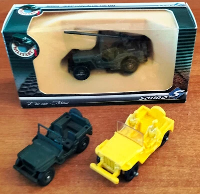 WILLYS JEEP - MECCANO art 80B - SOLIDO art 60003 - TOMTE LAERDAL - Immagine 1 di 4