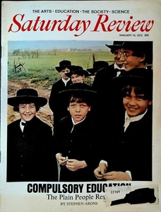 Saturday Review January 15 1972 Compulsory Education Natural Disasters & UN - Picture 1 of 2
