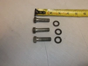 3 Delta UniSaw Table Saw Extension Mounting Bolts 1 1/2" x 7/16"-20 - Picture 1 of 2