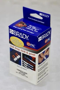 *NEW* BRADY PAL-500-439 - 81016, IDPAL Black on White B-439 Vinyl .500" x 21' - Picture 1 of 5