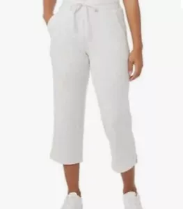 New 32 Degrees Cool Ladies' Pull-on Capri Heather White XXL - Picture 1 of 1