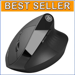 JBuds Vertical Mouse: Ergonomic Design with Multi-Device Toggle & Silent Buttons - Picture 1 of 2