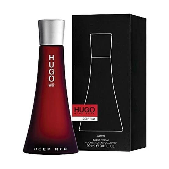 Hugo Boss DEEP RED Women’s Fragrance 90mL Spray Bottle EDP New Perfume Boxed - image 1 of 1