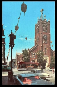 Historic Old St Mary’s Church San Francisco California • Old Time Cars - Picture 1 of 2