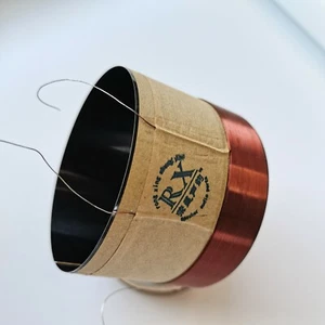 ID: 102mm 2F 8 ohm voice coil black aluminous Skeleton woofer bass speaker - Picture 1 of 1