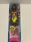 Barbie Beach Doll African American Brunette with Floral Print swimsuit new 2019