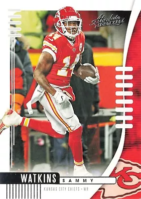 2019 Absolute Sammy Watkins Base #39 - Kansas City Chiefs - Image 1 of 2