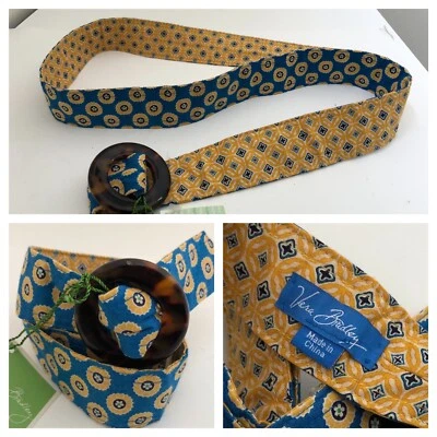 New Vera Bradley Belt Reversible Cotton French Floral  Buckle One Size   - Image 1 of 4