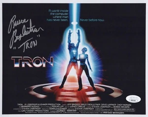 TRON - Bruce Boxleitner, Tron signed 8x10 Foto JSA COA - Bild 1 von 4