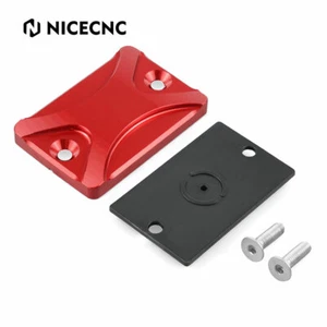CNC Front Brake Reservoir Cover For Honda TRX250EX TRX300EX TRX400EX 1999-2008 - Foto 1 di 7