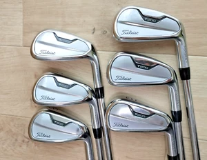 Titleist T200 2021 Iron 6 Clubs Set 5I - 9I,PW N.S.PRO 105T Flex S Men RH JPN - Picture 1 of 16