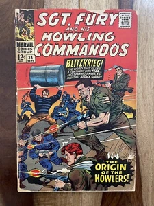 SGT. FURY HOWLING COMMANDOS #34 - 1. AUFTRITT DUM DUM DUGAN - HERKUNFT DER HEULER - Bild 1 von 10