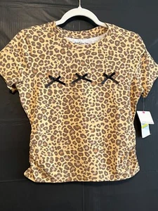 Rebelious One Gr.M Animal Print T-Shirt Junior Neu mit Etikett - Bild 1 von 8