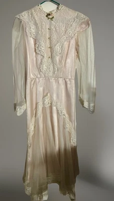 Vintage Susan Lane's Country Elegance Victorian Style Dress Size 14 USA - Image 1 of 4