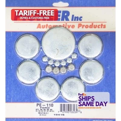 Pioneer PE-110, Kit 390 Fits Ford Freeze Plug Kit High Performance & Racing Part - Image 1 of 4