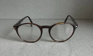 Monturas de gafas Persol marrón tortuga borde completo redondo 3092V 9015 - Imagen 1 de 10