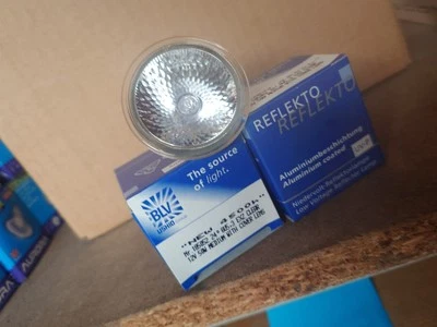 BLV 12V 50W GU5.3 Glassed Front Halogen Dichroic Lamp Pack Of 10 - Image 1 of 2