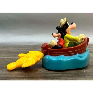 Burger King Kids Club Disney Goofy and Max Gone Fishing Wind-up Toy Vintage 1995 - Picture 1 of 6