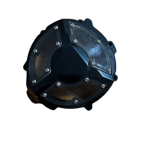 Black Stator Engine Cover for Kawasaki ZX14 All Years Anodized Aluminum - Picture 1 of 11
