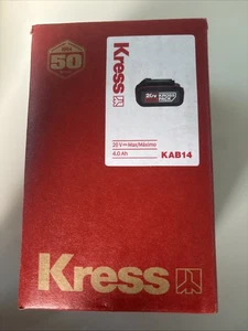 Batería Kress KAB14 20V KrossPack 4ah nueva - Imagen 1 de 1