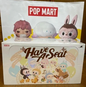 Pop Mart The Monsters Have a Seat Set of 6 Plush Blind Box Sealed Labubu - Picture 1 of 1