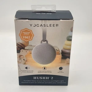 NEW Yogasleep Hushh2 Portable Sound Machine Night Light - Picture 1 of 5