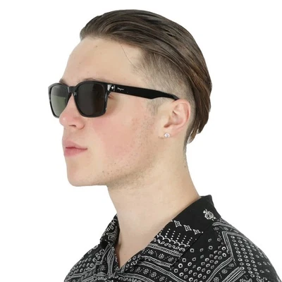 Gafas de sol unisex cuadradas verdes Salvatore Ferragamo SF959S 001 55 SF959S 001 55 Foto 1 de 4