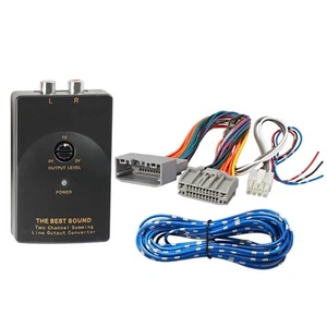 Car Radio Amp Amplifier Wiring Harness Adapter for Chrysler/Dodge/Jeep 2008-U... - Picture 1 of 8