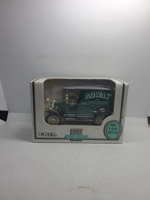ERTL 1912 cabina abierta AGWAY CAMIÓN DE REPARTO BANCO metal fundido a presión escala 1/25 Foto 1 de 4