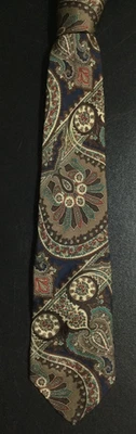 Галстук пейсли Oscar de la Renta Couture разноцветный галстук 3,5x55 - Изображение 1 из 3