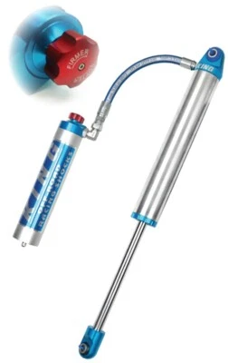 King Shocks PR2512-SS-A -12 英寸 2.5 PR 冰沙减震软管水库带调节器 — 第 1/3 张图片