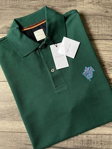 Chemise Polo Logo Brodé Paul Smith Taille S Neuf Avec Étiquettes 145 £ - Picture 1 of 9