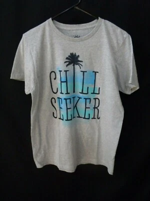 Camiseta gris para mujer Ocean Current CHILL SEARKER talla XL $18,00 (#LC19) Foto 1 de 4