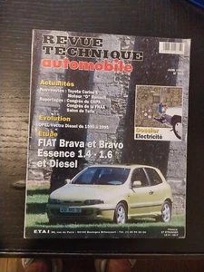 Revue Technique Fiat Brava Bravo 1.4 12v 1.6 16v 1.9 D S Sx Elx Rta Fiat Bravo - Imagen 1 de 11