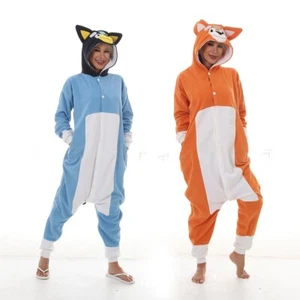 Bluey Bingo Onesie Kigurumi Costume Party Book Week Fancy Dress - Picture 1 of 4