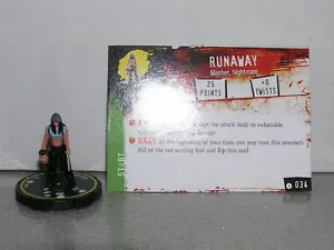 Horrorclix Base Set HRC-034 Runaway - Picture 1 of 1