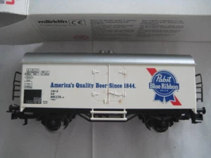 Marklin H0 4415-79003 Pabst Blue Ribbon Bier Kuhlwagen in original box LNIB - Picture 1 of 2