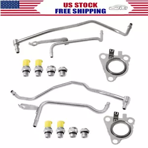 Turbo Coolant Line Kit Driver Side &Passenger Side for Ford F150, Transit 150 - Picture 1 of 11